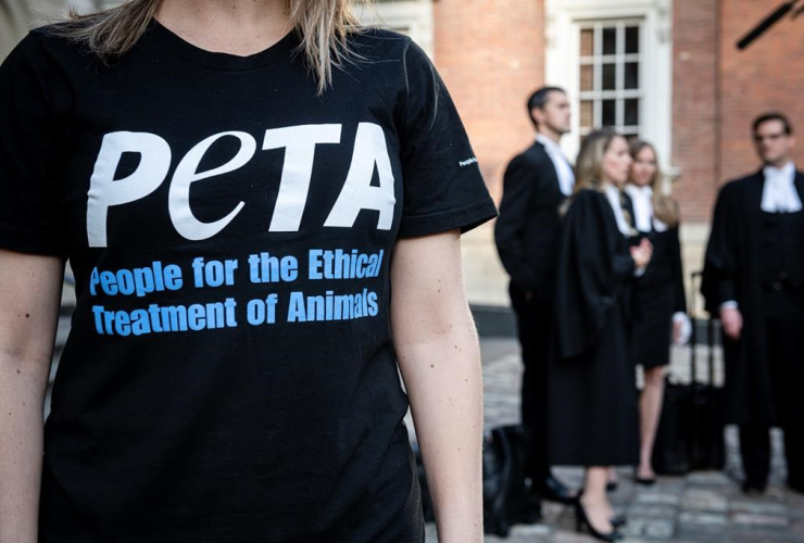 Animal rights activist, volunteer, People for the Ethical Treatment of Animals, PETA, Ashley Ollie, 