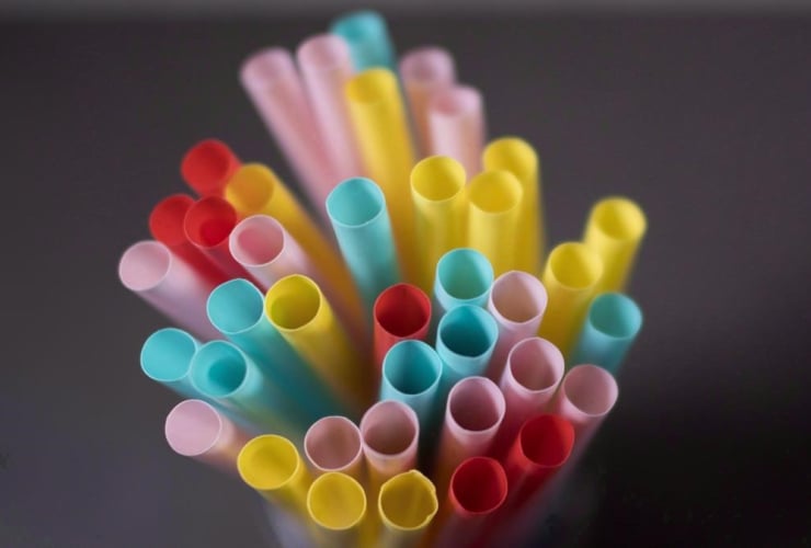 Plastic straws, 