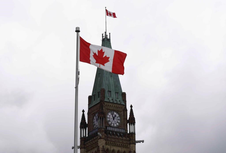 Centre Block, Peace Tower, Parliament Hill, Ottawa,
