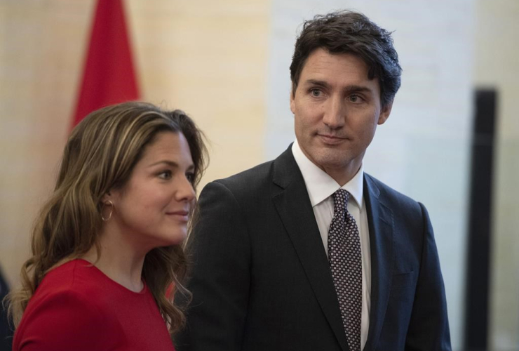 Prime Minister Justin Trudeau, Sophie Gregoire,