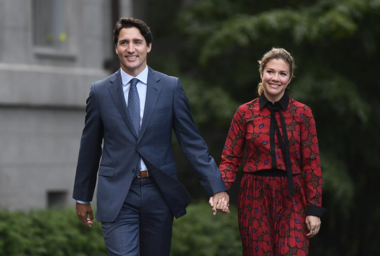 Prime Minister Justin Trudeau, Sophie Gregoire,