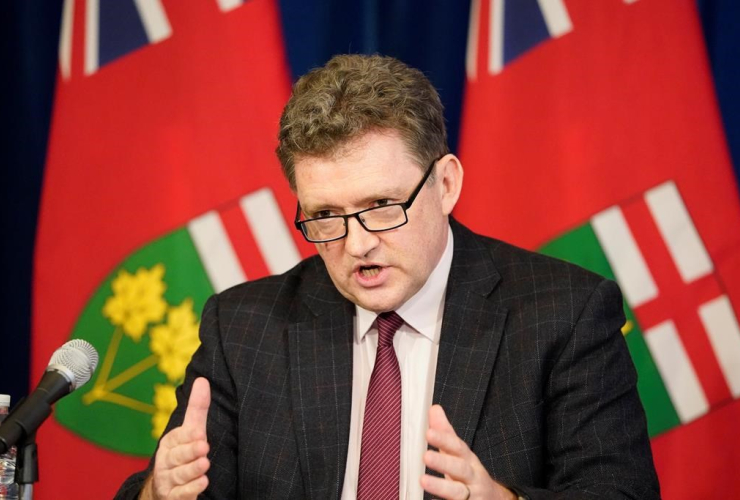 Dr. Peter Donnelly, President and CEO of Public Health Ontario,