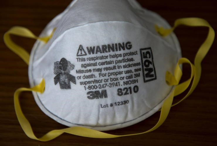 3M mask, health care workers, Mississauga, Ont., 