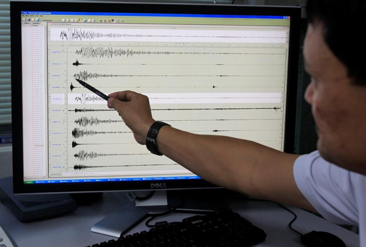 PHIVOLCS, digital seismograph, earthquake, Philippines,