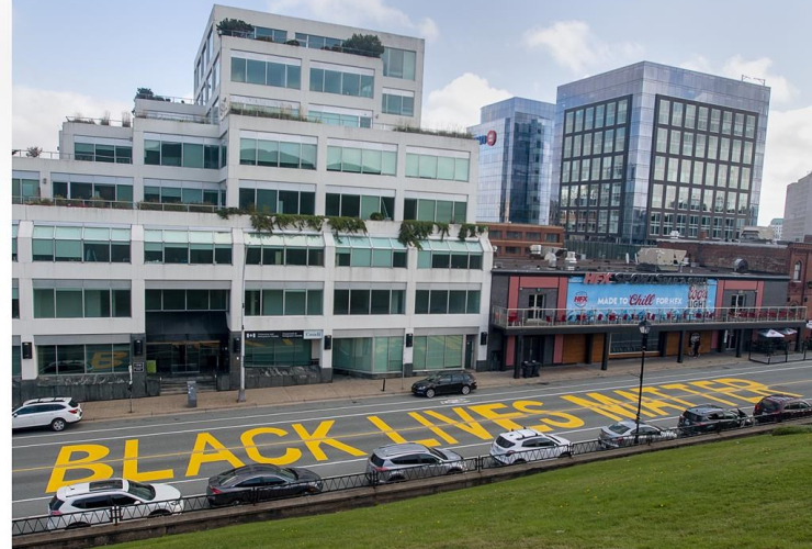 Black Lives Matter mural, Halifax,