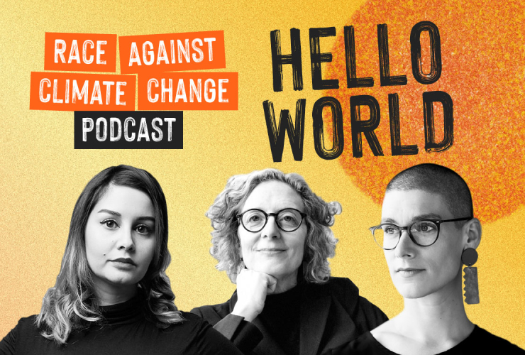 Race Against Climate Change: Hello World