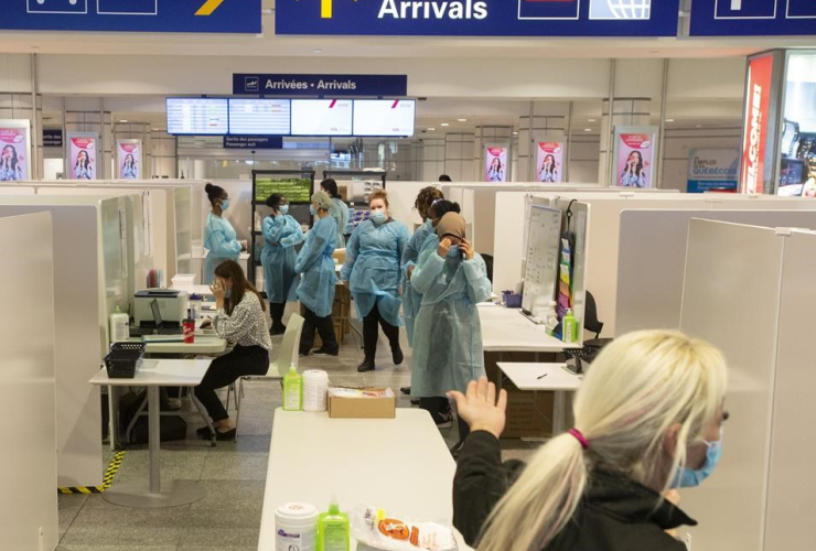 All air travellers, except from U.S., now require COVID test at airport