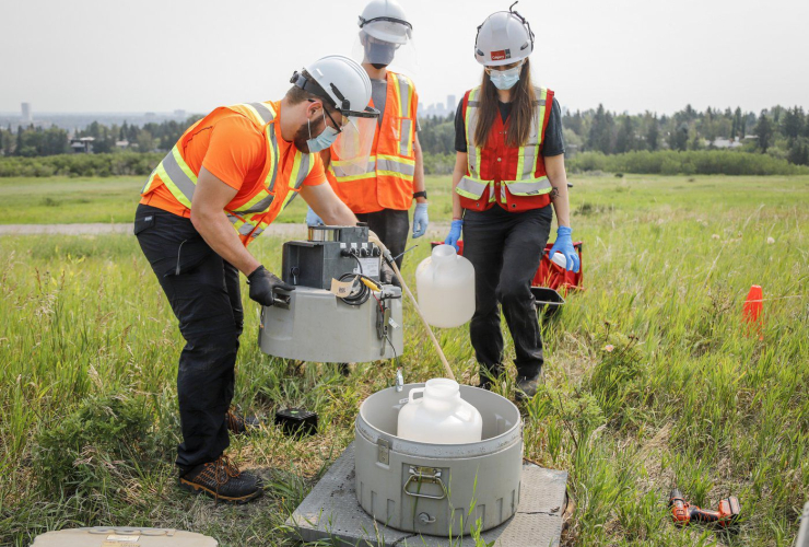 University of Calgary, researchers, monitoring equipment, COVID-19, wastewater system, 