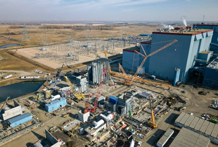 Capital Power's Genesee plant in Edmonton, Alberta
