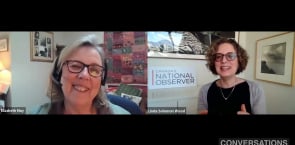 Elizabeth May on Canada's climate progress: "We're the embarrassment in the room" | Conversations