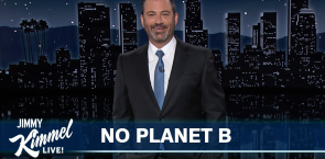Jimmy Kimmel & Fellow Late Night Shows Team Up for a Climate Change Intervention