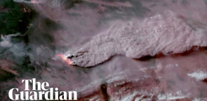 Satellite imagery captures wildfires raging through Oregon